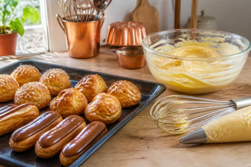 découvrez nos astuces pour réussir facilement votre pâte à choux maison et préparer des choux, éclairs et chouquettes parfaitement légers et gourmands.