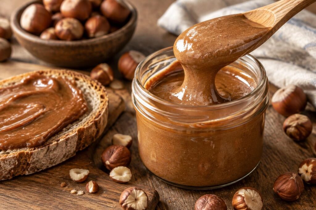découvrez une pâte à tartiner maison façon praliné noisette : une recette gourmande, facile à préparer et riche en saveurs.