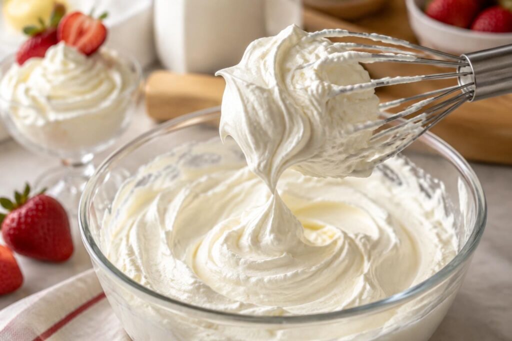 découvrez les astuces pour réussir une crème fouettée ou une chantilly bien ferme, légère et savoureuse, à tous les coups.